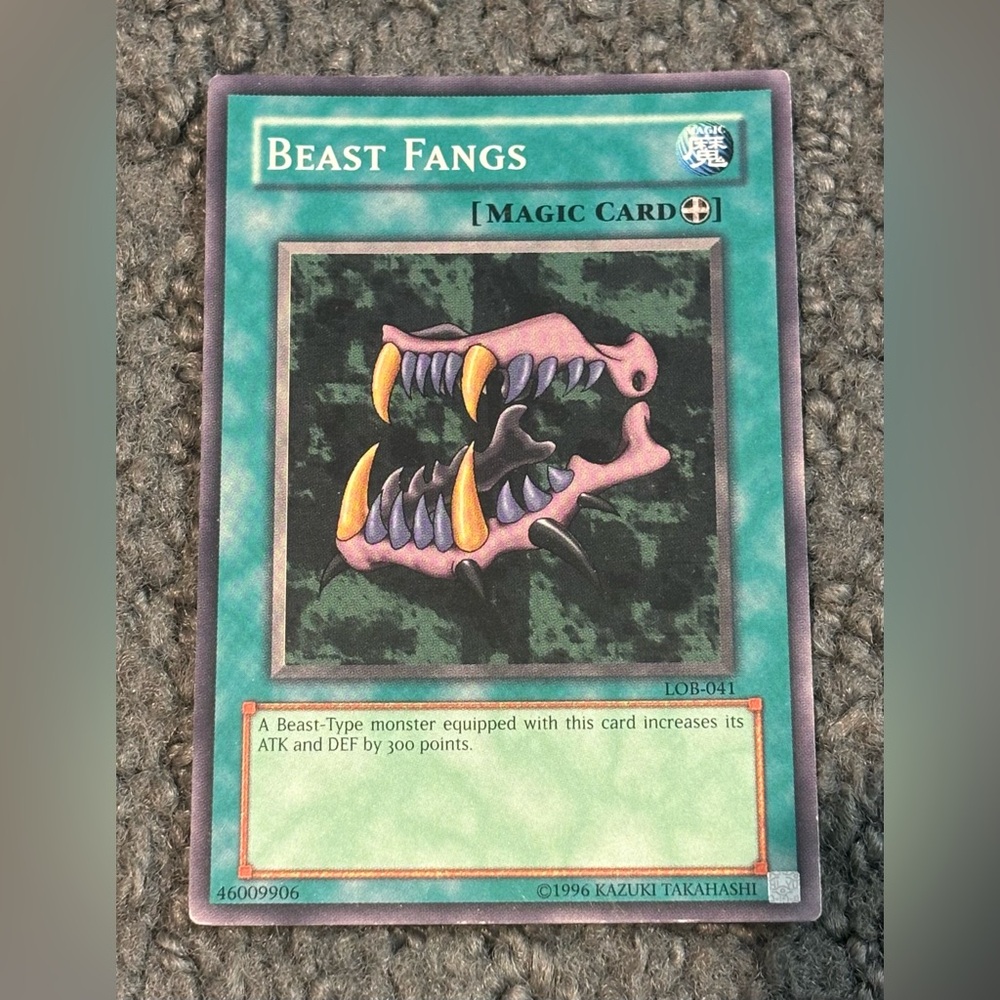 Yu-Gi-Oh Beast Fangs LOB-041